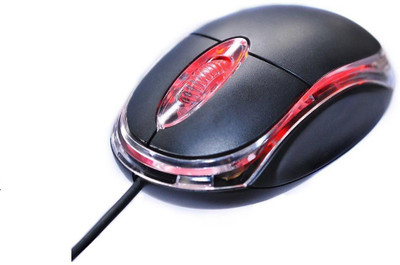 Dream ADNET USB Wired Ambidextrous Optical Mouse(USB 2.0, Black)