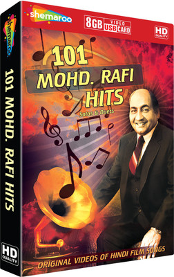 

Music Card 101 Mohd. Rafi Hindi Video Songs 8 GB Pendrive Collector's Edition(Hindi - many more)