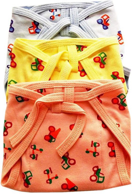 

Cloudaby Premium Quality Double Layer Baby Nappy, Multicolor