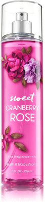 

Bath & Body Works Sweet Cranberry Rose Body Spray Eau Fraiche - 236 ml(For Women)