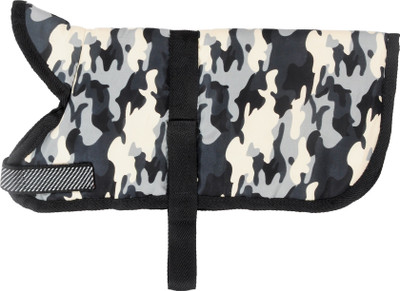 

Leather Craft Coat for Dog(camouflage white