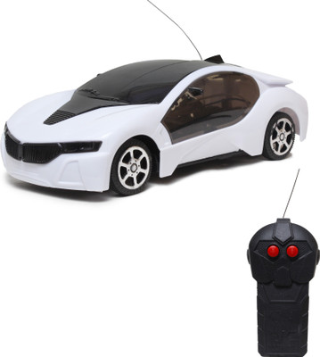 Joanna 3d Car/Remote Control/Forward-Backward/Battery Operated/Wonderful Lights(White)