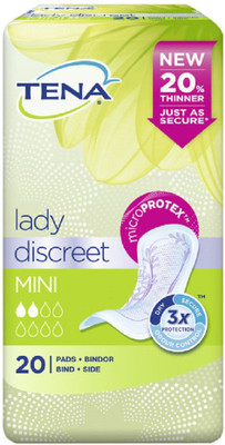 

Tena Lady Discreet Mini Pads 20's Sanitary Pad
