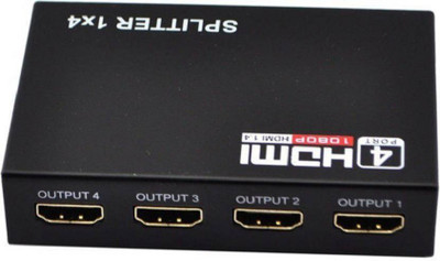 

FU4 1x4 HDMI Splitter Media Streaming Device (Black) Media Streaming Device(Black)