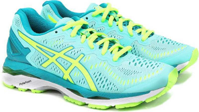 Asics GEL-KAYANO 23 Running Shoes For Women(Blue, T696n