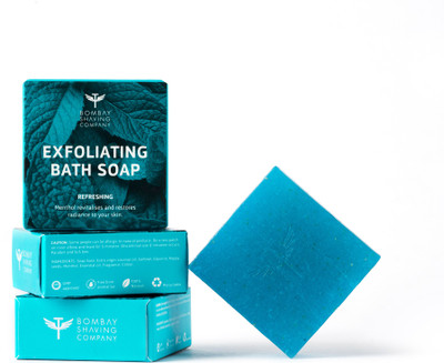 

Bombay Shaving Company Menthol Refreshing Bath Soap, 100g (Pack of 3)(300 g, Pack of 3)