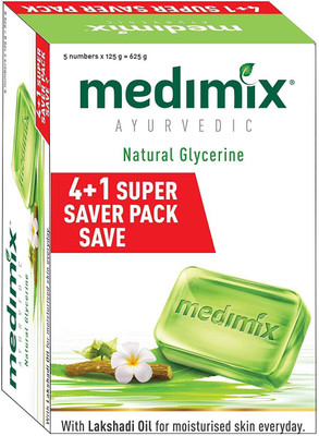 

Medimix Ayurvedic Natural Glycerine (Pack of 5)(625 g, Pack of 5)