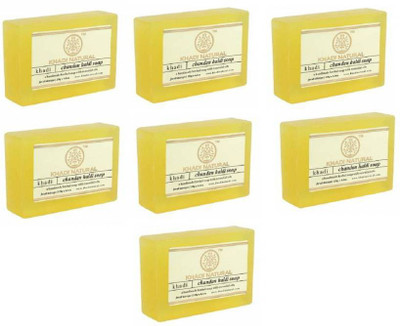 

khadi organique Chandan Haldi Soap (625 g, Pack of 7)(625 g, Pack of 7)
