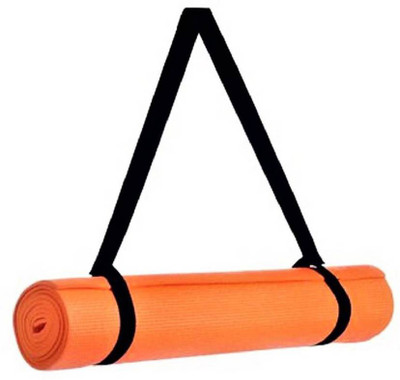 

Fadorable 100%EVA & Eco Friendly Mat ORANGE 4mm Supreme quality Yoga mat with STRAP Orange 4 mm Yoga Mat