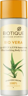 

Biotique Bio Vera Sunscreen Lotion - SPF 75 PA+(190 ml)