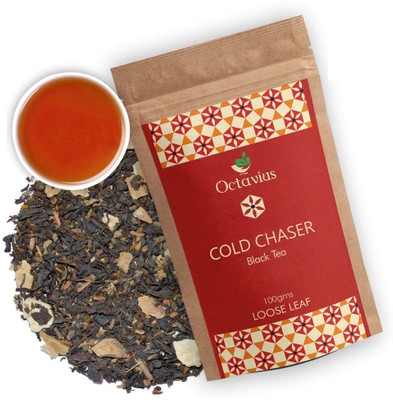 

Octavius Cold Chaser Black Tea Loose Leaf Cinnamon, Cloves, Orange Tea(100 g, Vacuum Pack)