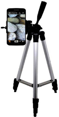 

SpadeAces tripod Tripod Kit(Black, Silver, Supports Up to 1500 g)