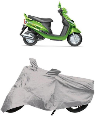 Utkarsh Two Wheeler Cover for Mahindra(Rodeo RZ, Silver)