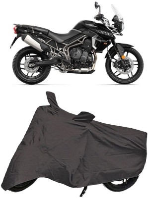 Utkarsh Two Wheeler Cover for Triumph(Tiger 800 XR, Grey)