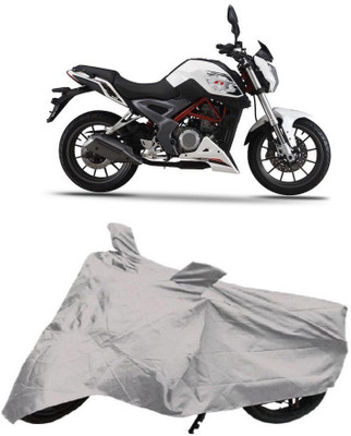 Utkarsh Two Wheeler Cover for DSK Benelli(TNT 25, Silver)