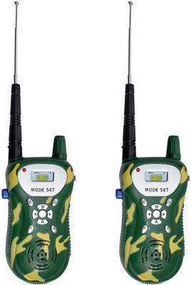 

Zahuu Walkie Talkie Set for Kids GREEN PSAH-0568 Walkie Talkie(Green)
