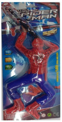 

Shopjamke Crawling Spiderman Toy With Sound and LED Gun For Gift (Multicolor)(Multicolor)