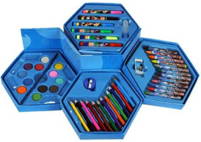 

eEdgestore Multi Layer colouring kit(Set of 46) for kids