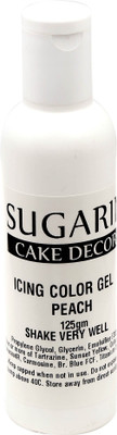 

SUGARIN Icing Color Gel, 125gm_Peach Gelatin Paste(125 g)