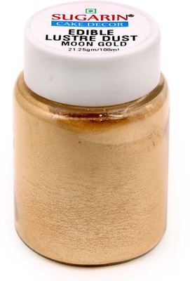 

SUGARIN Edible Lustre Dust, 21.25gm, Night Gold Baking Powder(21.25 g)