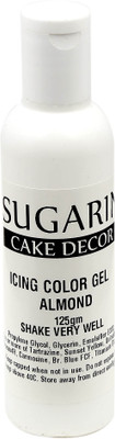

SUGARIN Icing Color Gel, 125gm, Almond Gelatin Paste(125 g)