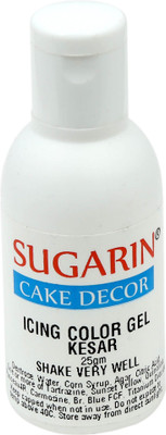 

SUGARIN Icing Color Gel, 25gm, Kesar Gelatin Paste(25 g)