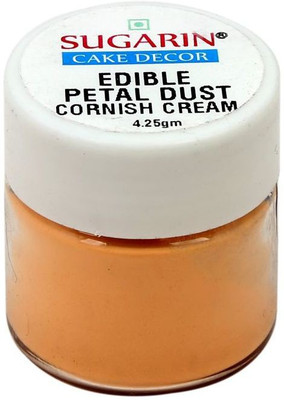 

SUGARIN Ediblle Petal Dust, 4.25gm, Cornish Cream Baking Powder(4.25 g)