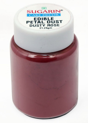 

SUGARIN Ediblle Petal Dust, 21.25gm, Dusty Rose Baking Powder(21.25 g)