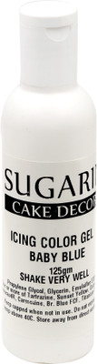 

SUGARIN Icing Color Gel, 125gm_Baby Blue Gelatin Paste(125 g)