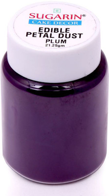 

SUGARIN Ediblle Petal Dust, 21.25gm, Plum Baking Powder(21.25 g)