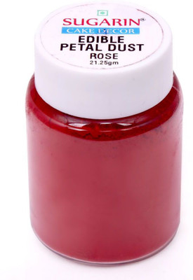 

SUGARIN Ediblle Petal Dust, 21.25gm, Rose Baking Powder(21.25 g)