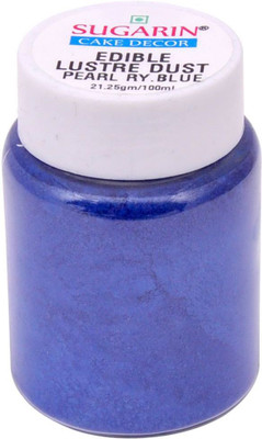 

SUGARIN Edible Lustre Dust, 21.25gm, Pearl Royal Blue Baking Powder(21.25 g)