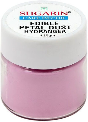 

SUGARIN Ediblle Petal Dust, 4.25gm, Hydrangea Baking Powder(4.25 g)