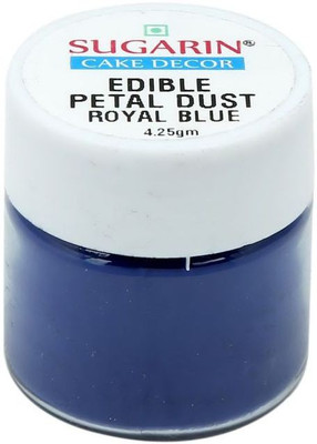 

SUGARIN Ediblle Petal Dust, 4.25gm, Royal Blue Baking Powder(4.25 g)