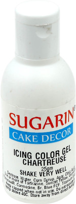

SUGARIN Icing Color Gel, 25gm, Chartreuse Gelatin Paste(25 g)