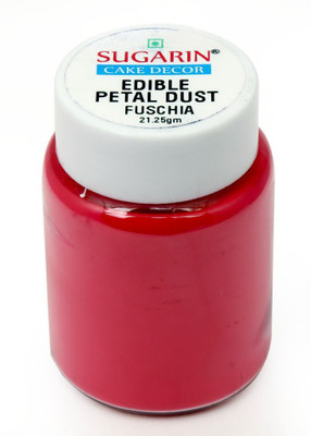 

SUGARIN Ediblle Petal Dust, 21.25gm, Fuschia Baking Powder(21.25 g)