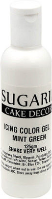 

SUGARIN Icing Color Gel, 125gm_Mint Green Gelatin Paste(125 g)