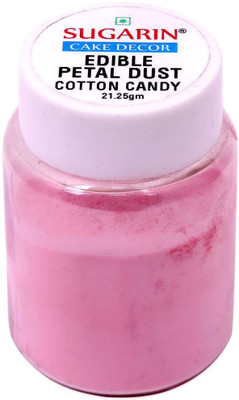 

SUGARIN Ediblle Petal Dust, 21.25gm, Cotton Candy Baking Powder(21.25 g)