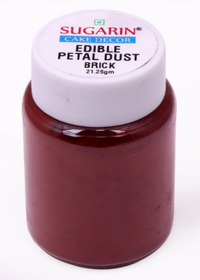 

SUGARIN Ediblle Petal Dust, 21.25gm, Brick Baking Powder(21.25 g)