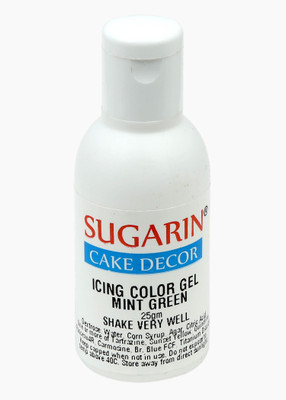 

SUGARIN Icing Color Gel, 25gm, Mint Green Gelatin Paste(25 g)