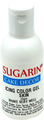 

SUGARIN Icing Color Gel, 25gm, Skin Gelatin Paste(25 g)
