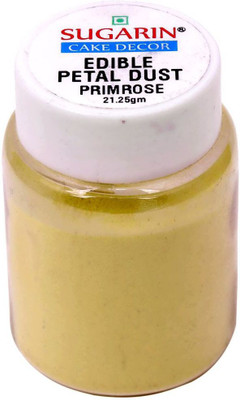 

SUGARIN Ediblle Petal Dust, 21.25gm, Primrose Baking Powder(21.25 g)