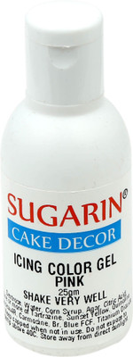 

SUGARIN Icing Color Gel, 25gm, Pink Gelatin Paste(25 g)