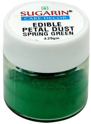 

SUGARIN Ediblle Petal Dust, 4.25gm, Spring Green Baking Powder(4.25 g)