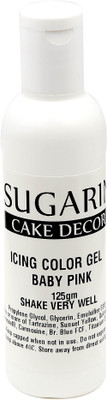 

SUGARIN Icing Color Gel, 125gm_Baby Pink Gelatin Paste(125 g)