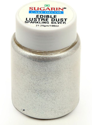 

SUGARIN Edible Lustre Dust, 21.25gm, Sp.Pink Baking Powder(21.25 g)