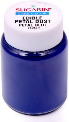 

SUGARIN Ediblle Petal Dust, 21.25gm, Blue Baking Powder(21.25 g)