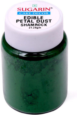 

SUGARIN Ediblle Petal Dust, 21.25gm, Shamrock Baking Powder(21.25 g)