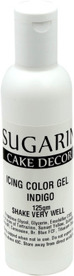 

SUGARIN Icing Color Gel, 125gm_Indigo Gelatin Paste(125 g)