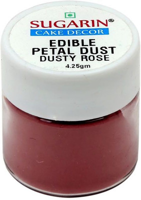 

SUGARIN Ediblle Petal Dust, 4.25gm, Dusty Rose Baking Powder(4.25 g)